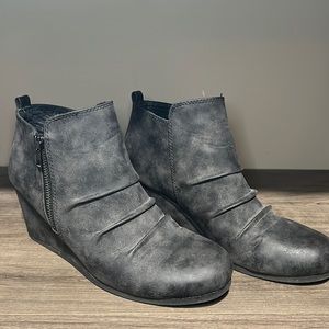 Maurices wedge bootie